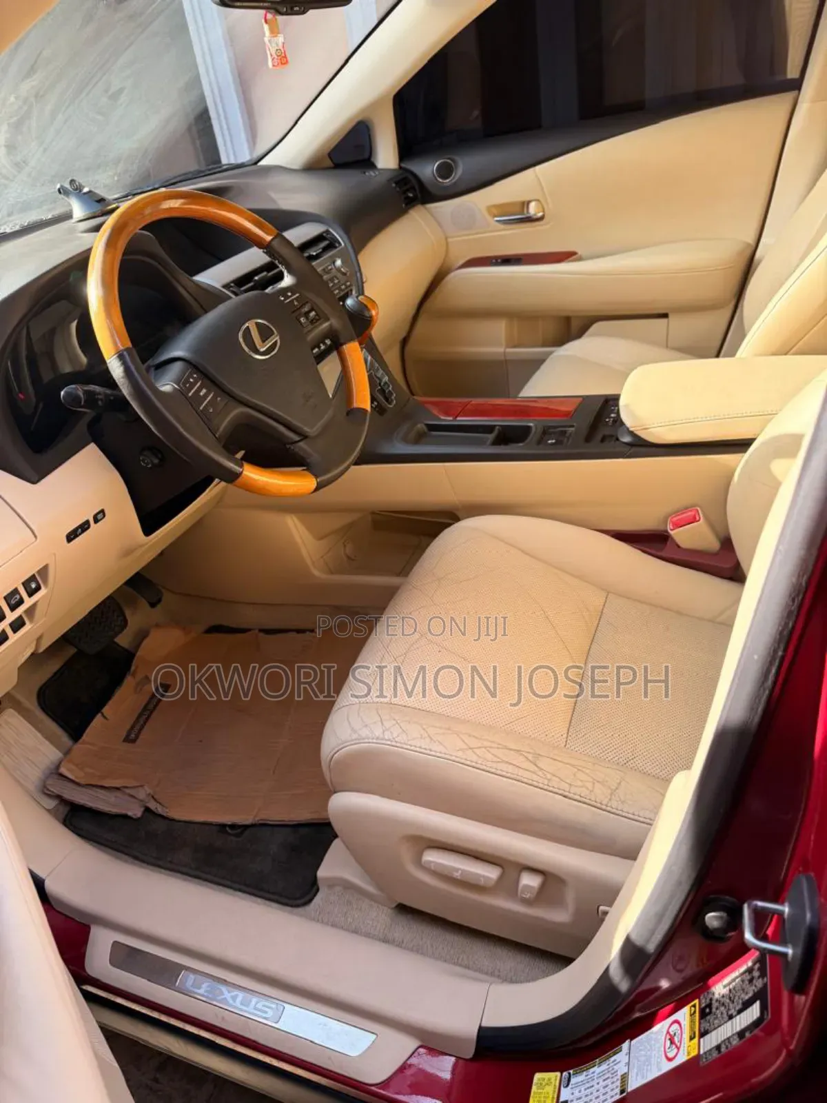 Lexus RX 2012 Red