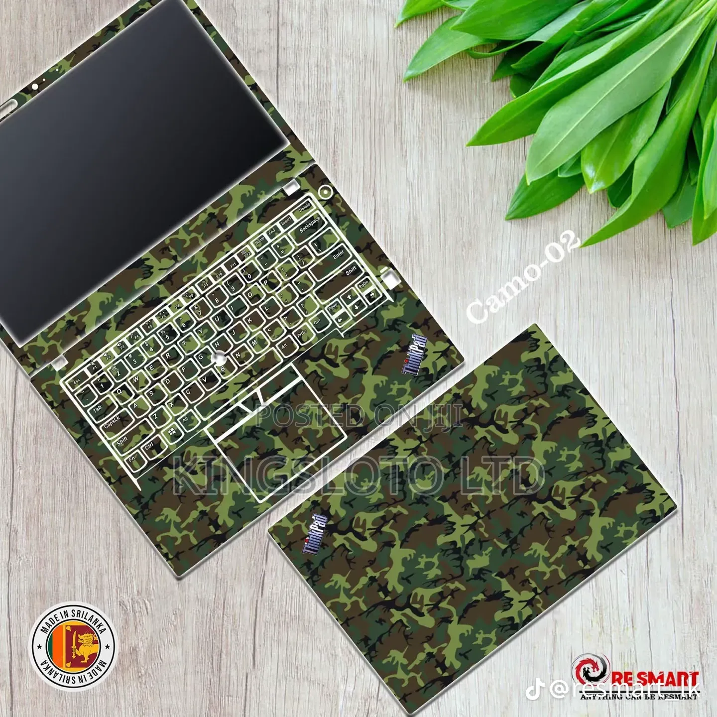 Laptop Skin With Different Design