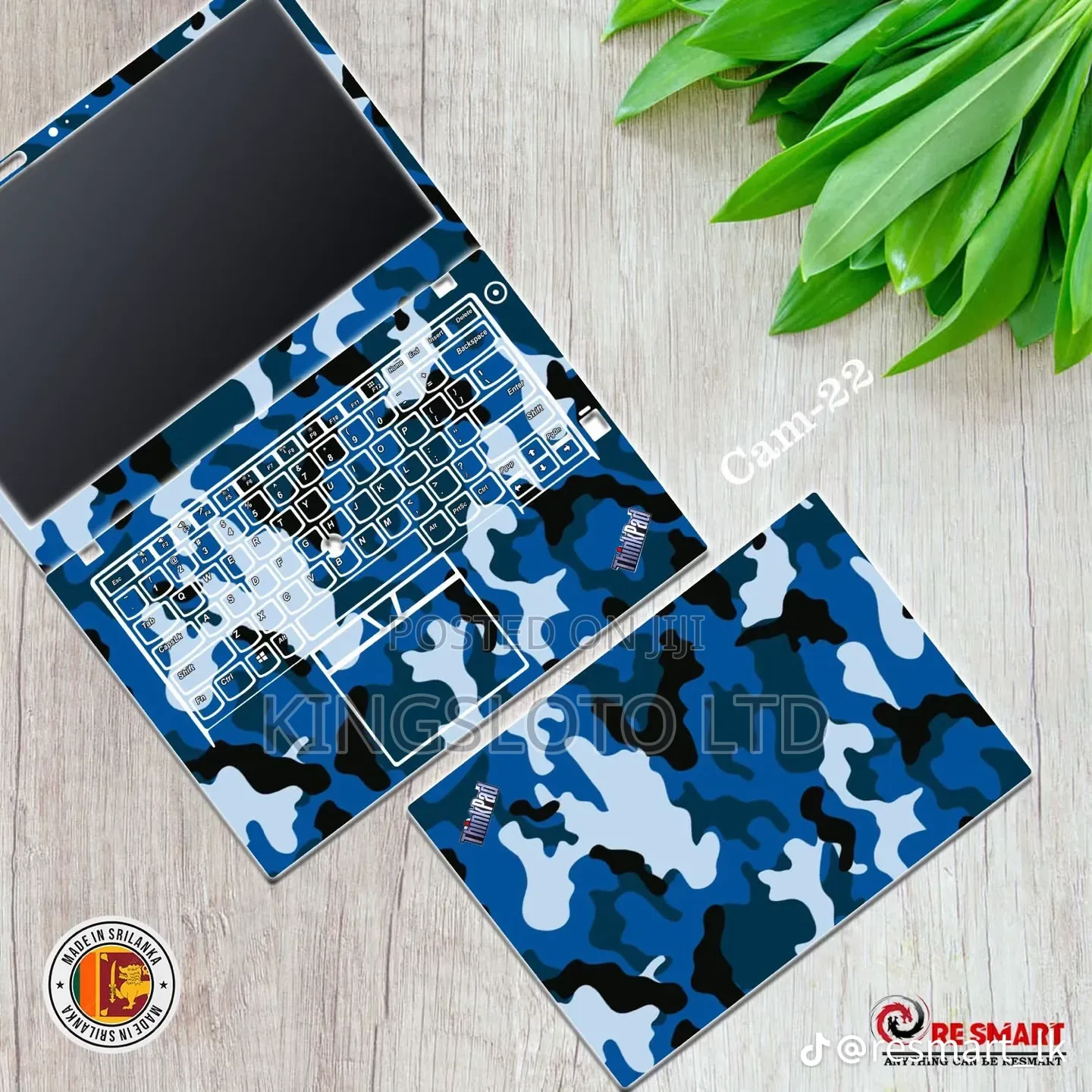 Laptop Skin With Different Design