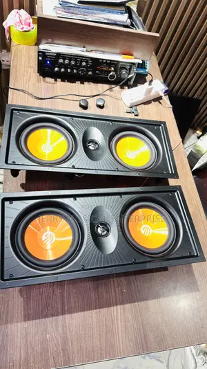 100w Double in Wall Speakers With Twitter and Base