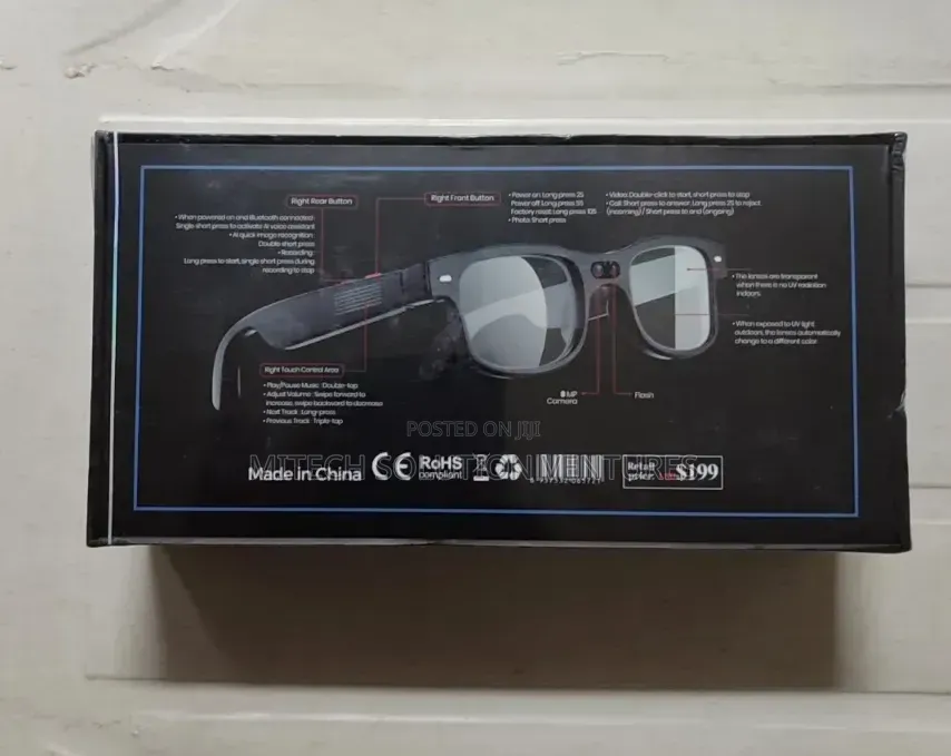 Ai Smart Glasses 8mp