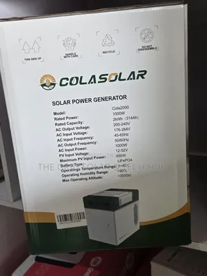 Brand New Colasolar 2000 (1000w) Power Station – Heavy-Duty Surge