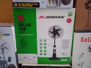 Jd Jindian 18 Inches Solar Rechargeable Fan