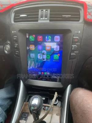 Lexus Is250 Tesla Navigation Apple Carplay Screen