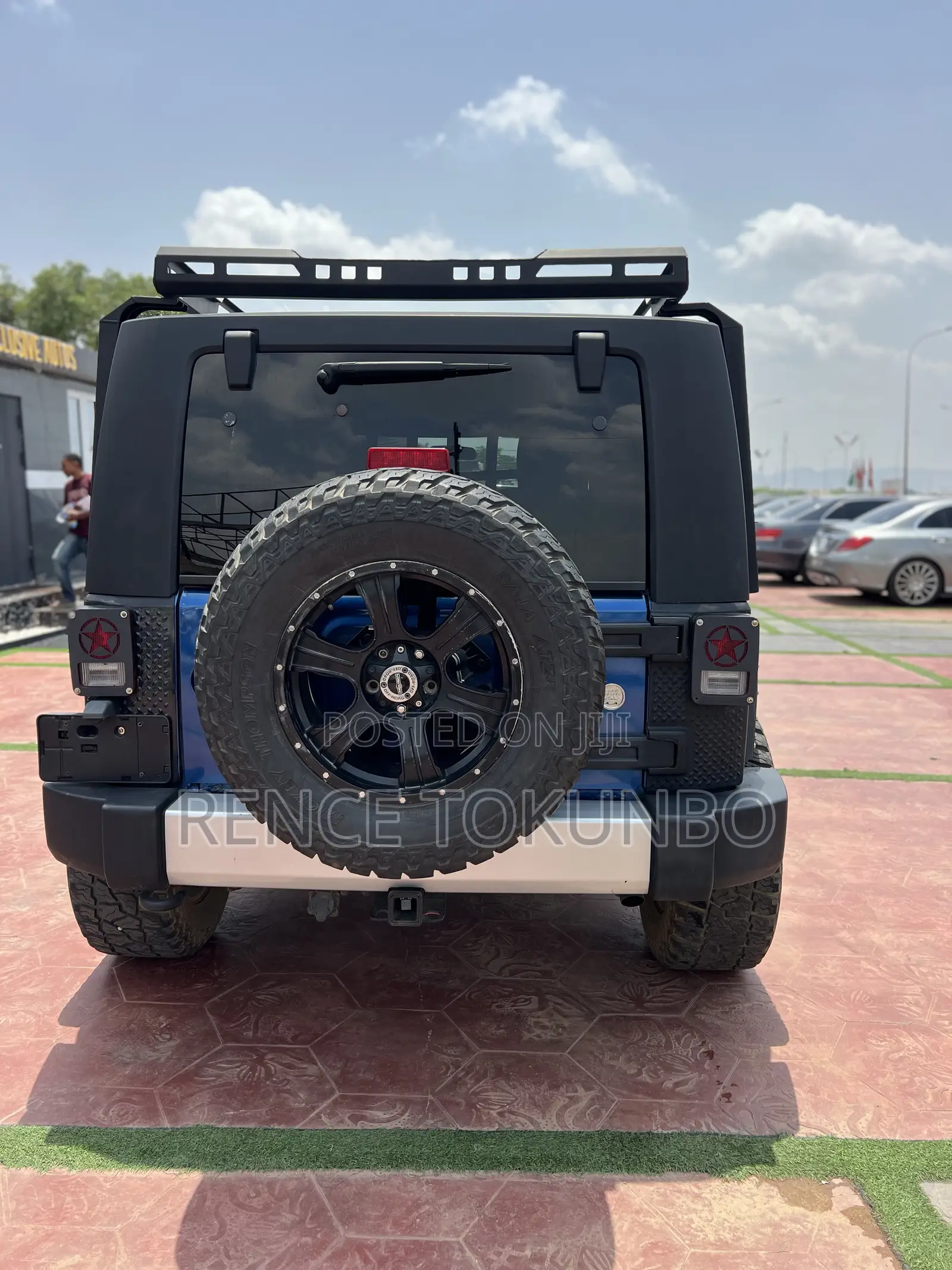 Jeep Wrangler 2012 Blue