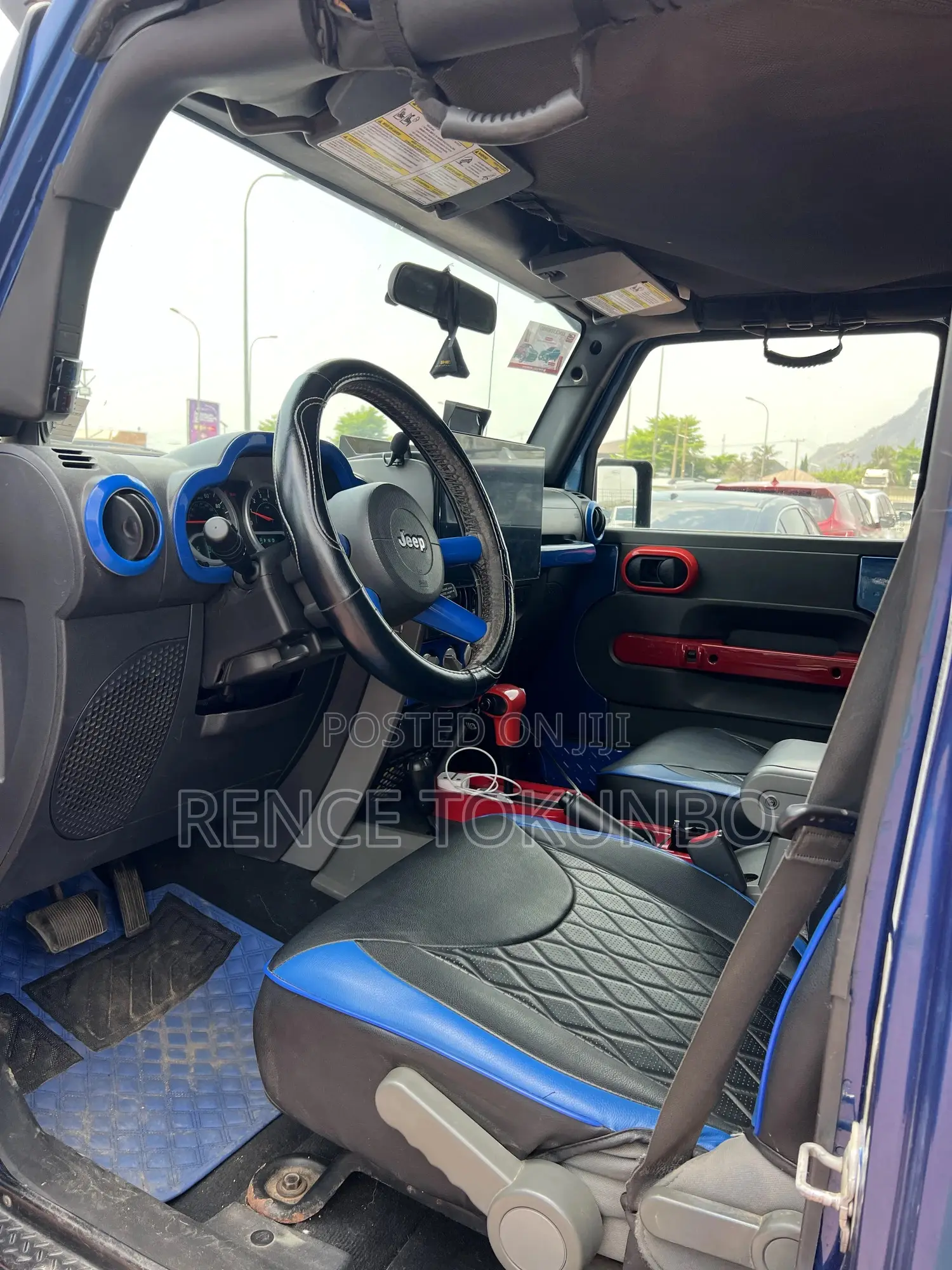 Jeep Wrangler 2012 Blue