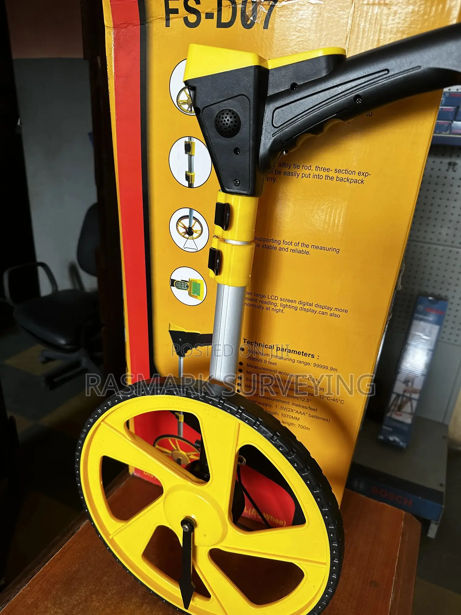 Digital Measuring Wheel Metric