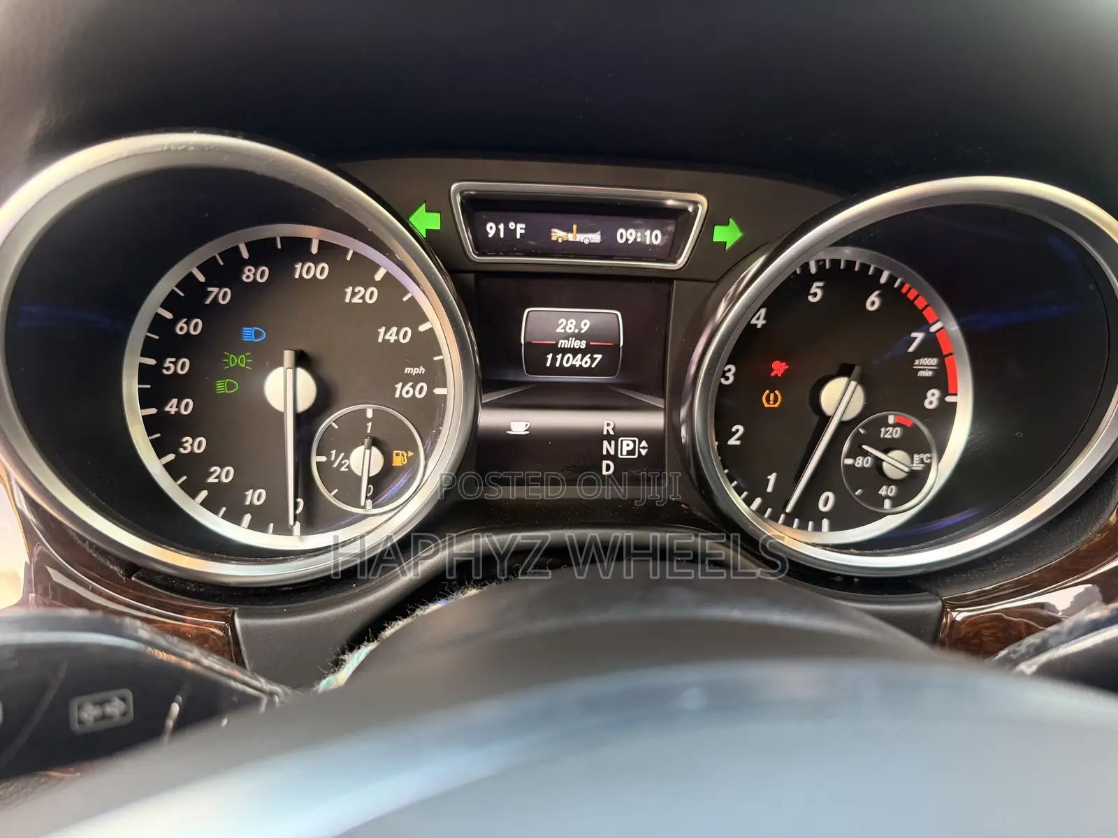 Mercedes-Benz M Class ML 350 4x2 2013 Gray