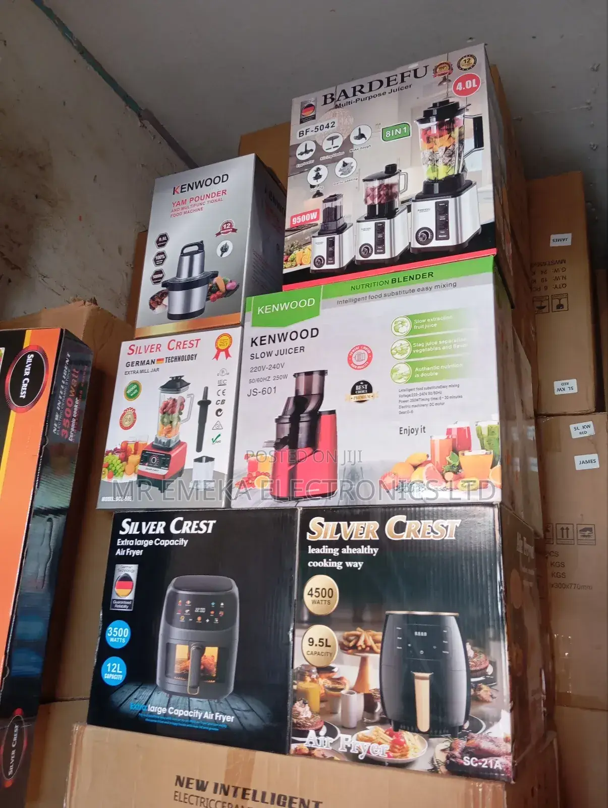 Blender , Silver Crest and Kenwood
