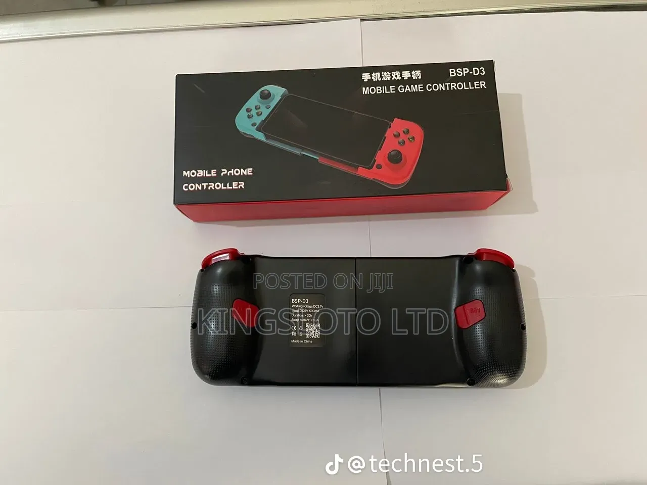 BSP-D3 Rechargeable Wireless Mobile Gaming Controller