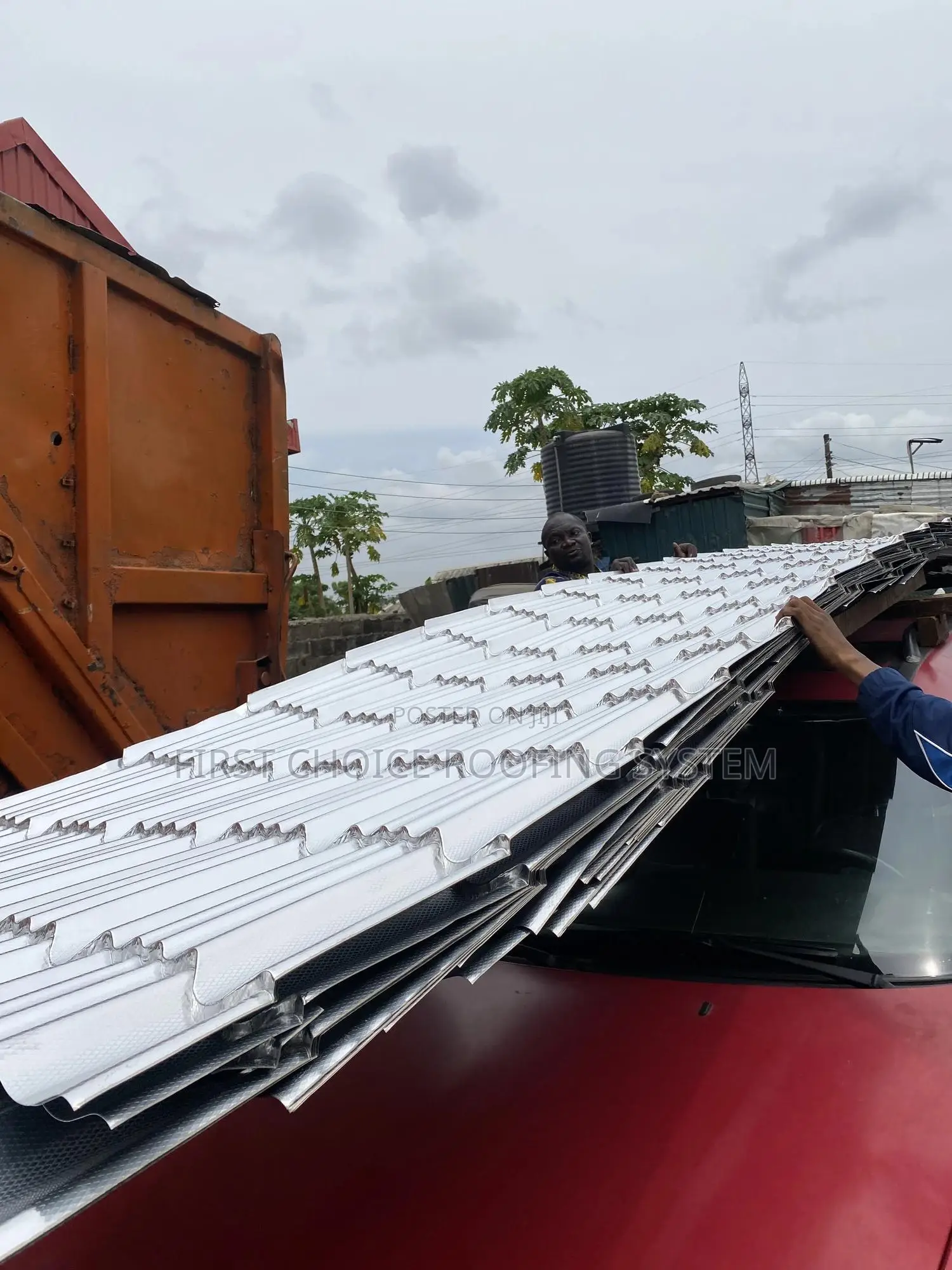 Loading of Steptiles Roofing Sheet