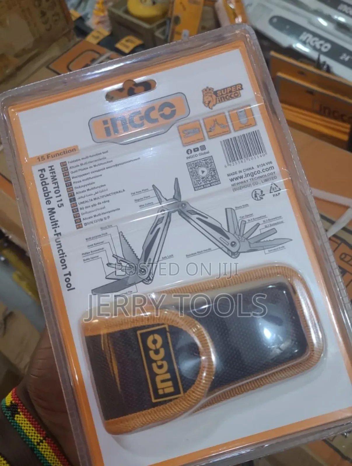 Ingco Foldable Multifunction Tools