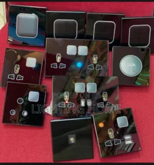 Black Soft Touch Switches and Socket