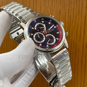 High Quality Tommy Hilfiger Chain and Rubber Straps Watch
