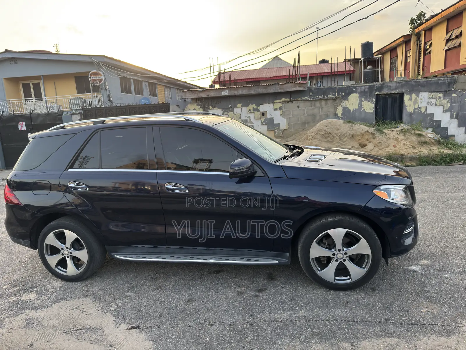 Mercedes-Benz GLE-Class 2017 Blue