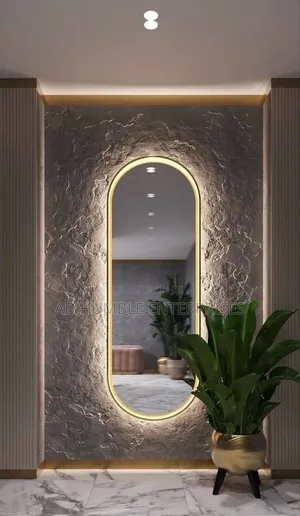 Well Designed Mirror Console With Led Light