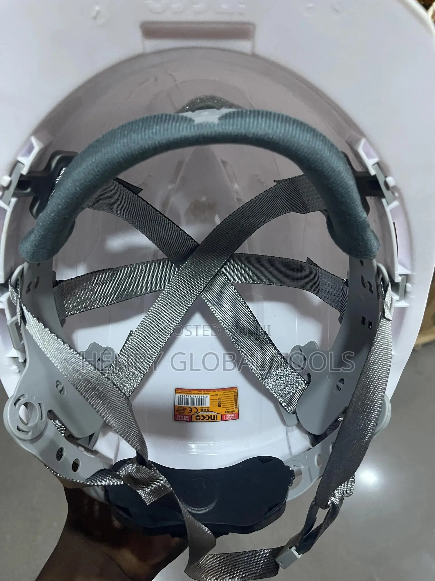 Ingco Safety White Original Helmet