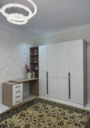 Full Height Room Woberope With Side Cabinet