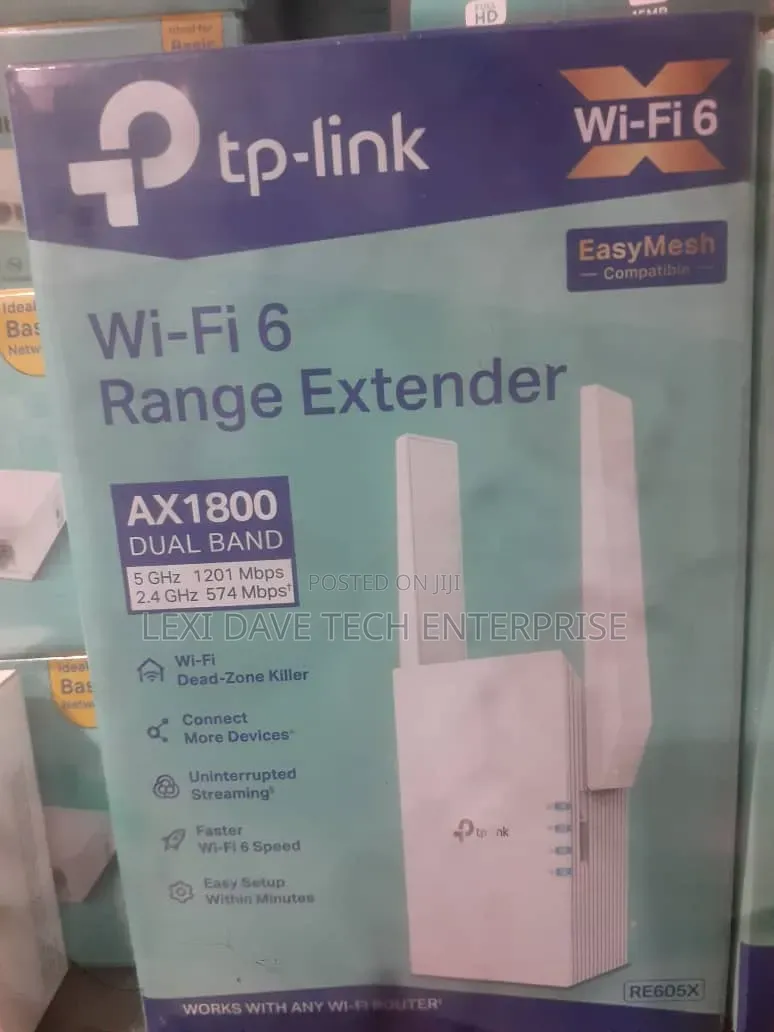 Tp-Link Wifi 6 Range Extender Ax1800