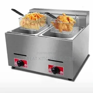 Gas Fryer Double Basket 6liters
