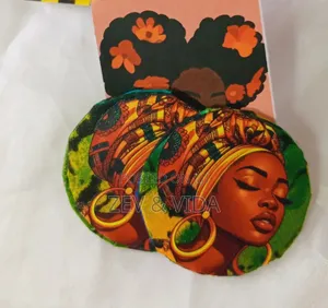 Handmade Ankara Statement Earrings - Vibrant African Print Jewelry