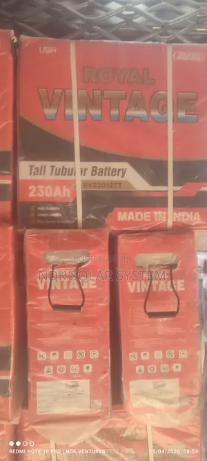 230ah Royal Vintage Tubular Battery