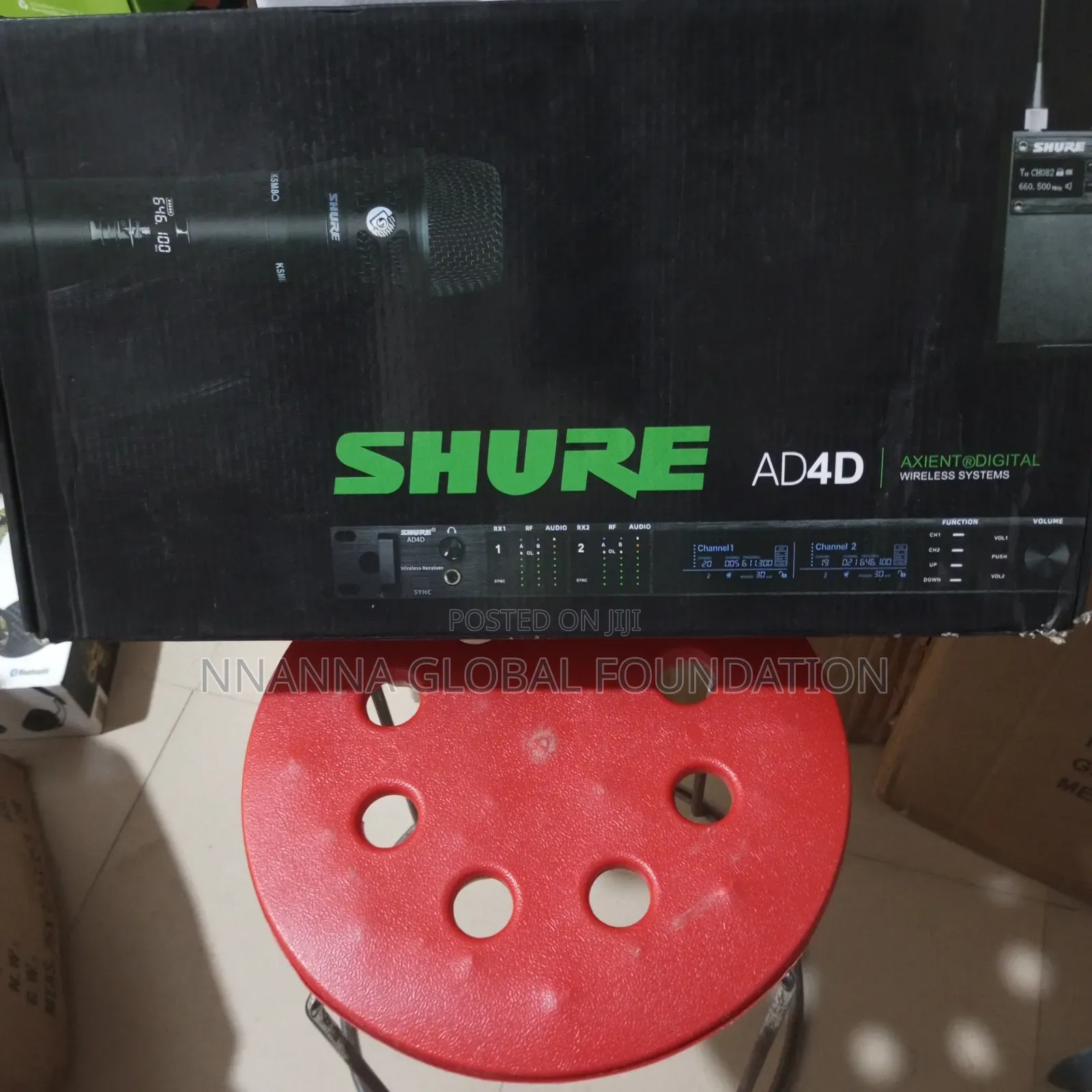 Shure Ad4d Wireless Microphone
