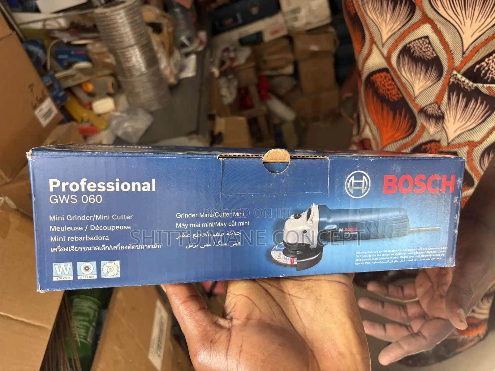 Bosch Angle Grinder 4” Inch. GWS 060