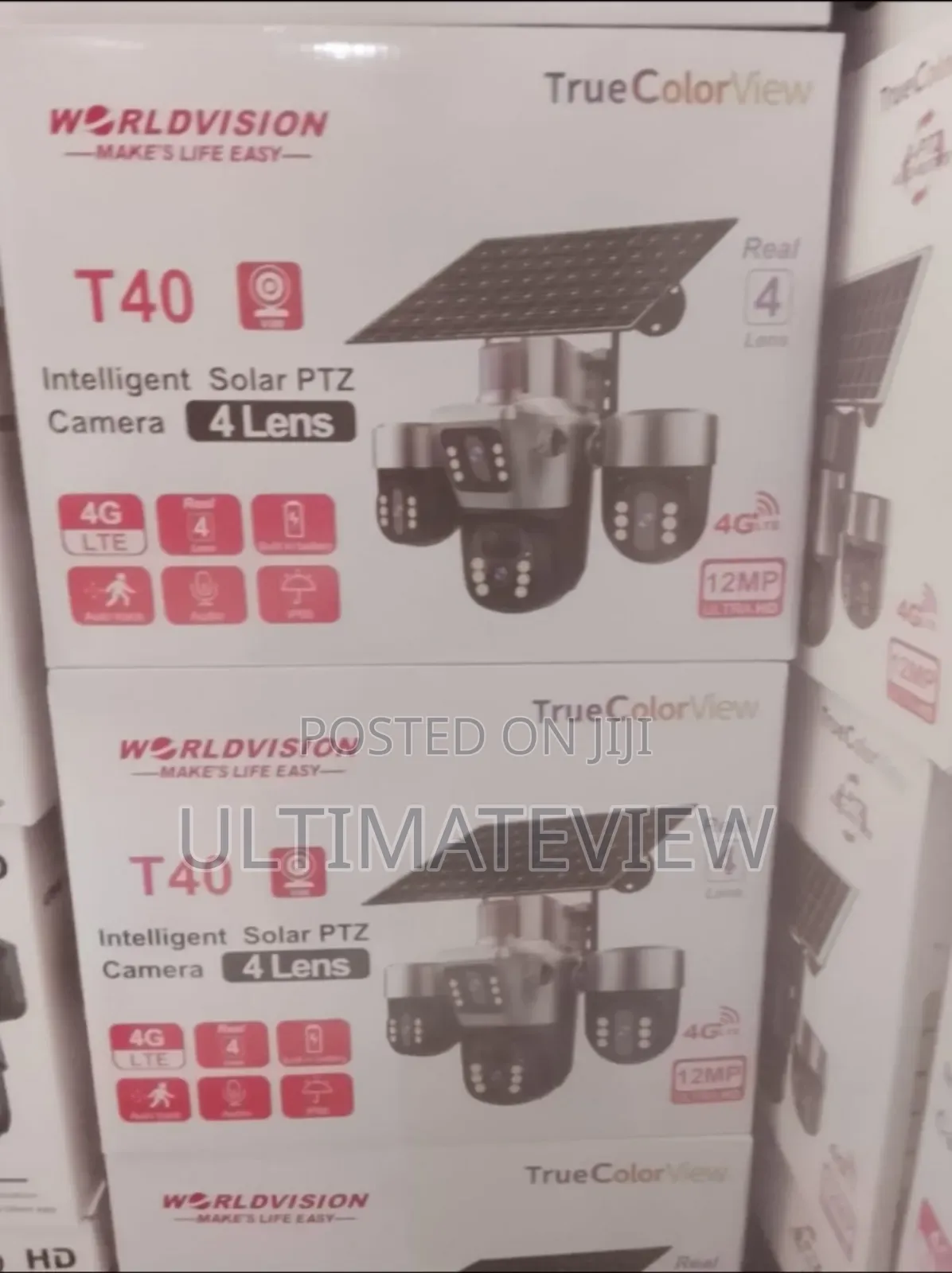 V380 4lens CCTV Camera 12mp