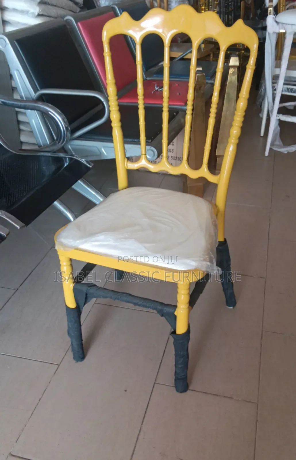 Napoleon Event Chairs With Permanent Seatpad Attached
