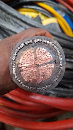 95mm 4core Multi-Strands Copper Armored Cable and Wires