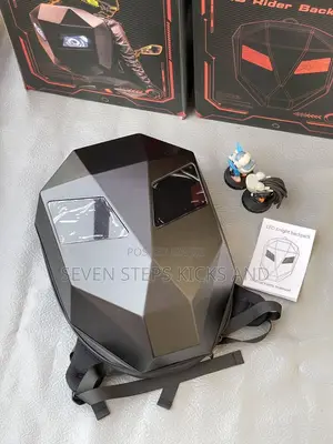 Crelander Led Motorcycle Backpack With Shoulder Massager