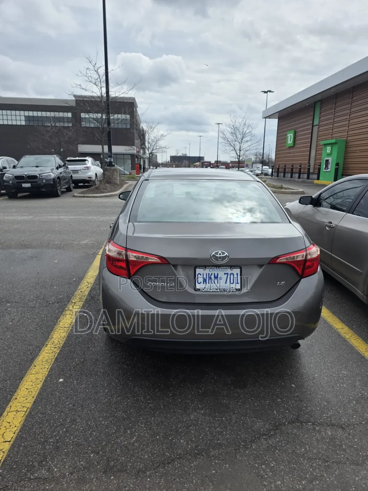 Toyota Corolla 2014 Gray