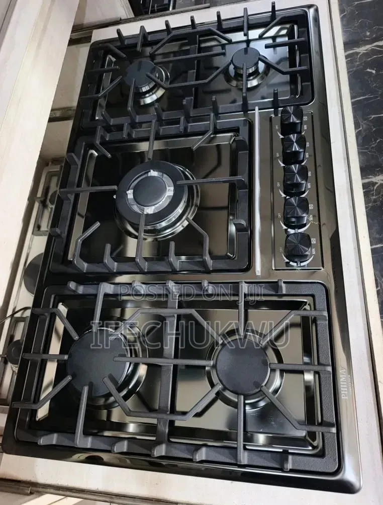Original Phiima German Technology Built-in 5 Burners Gas Cooker Copper