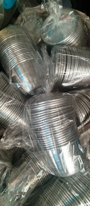 Re-Usable Aluminium Moi-Moi Plate Cups With Cover Set of 12 Big Size
