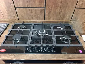 Original Kimax Built-in Premium Quality Luxury 5 Burners Gas Cooker