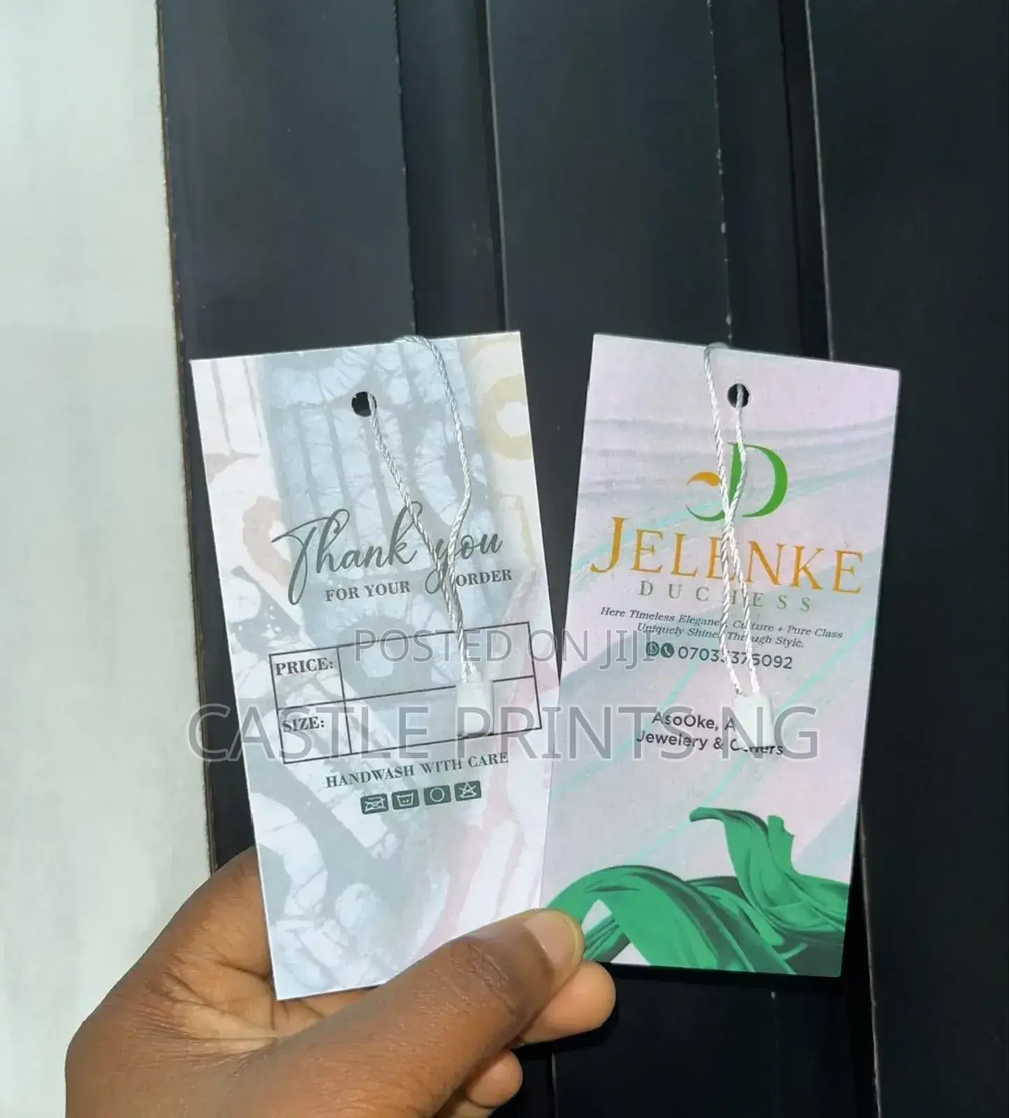 Clothing Tags