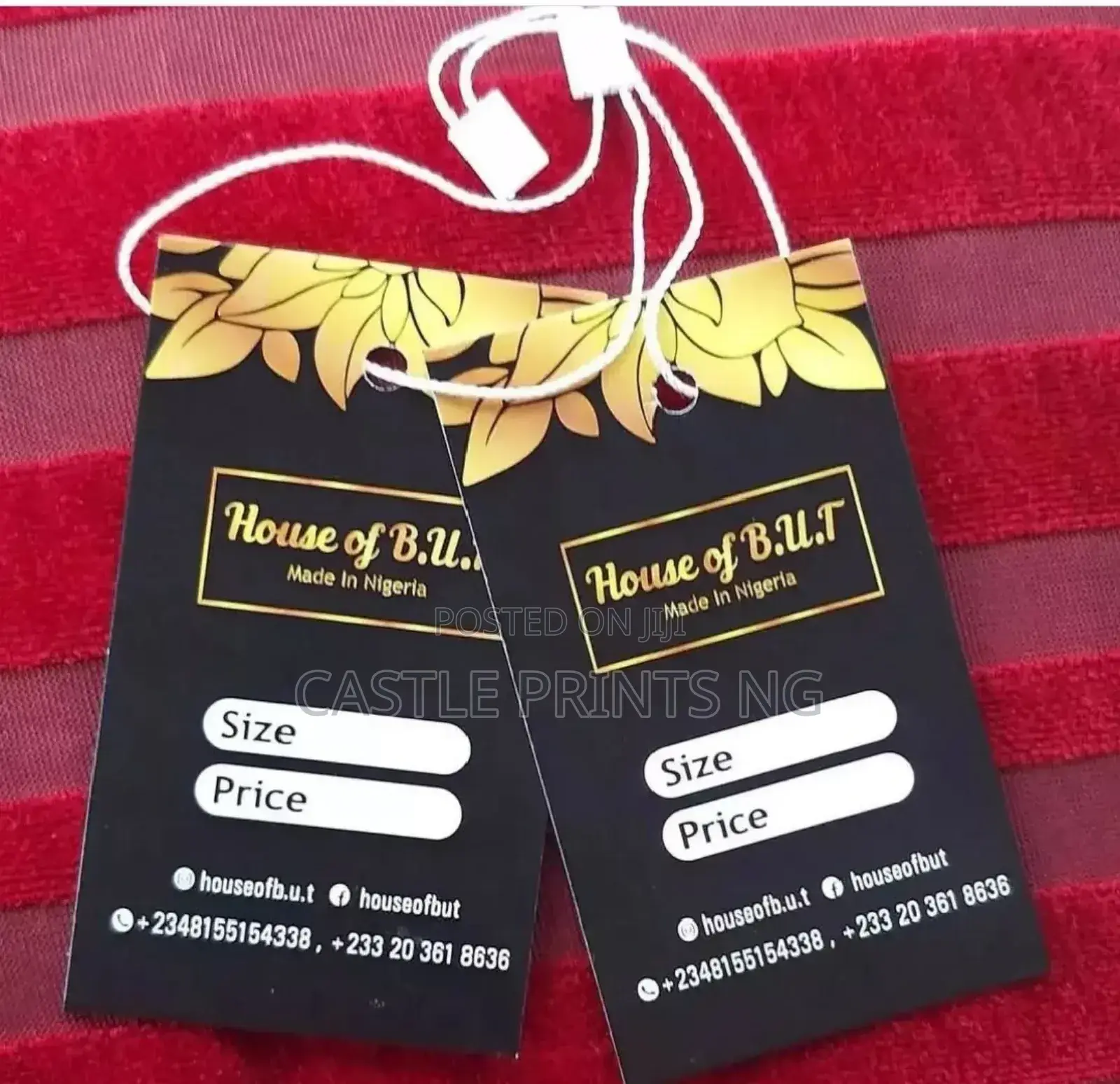 Clothing Tags