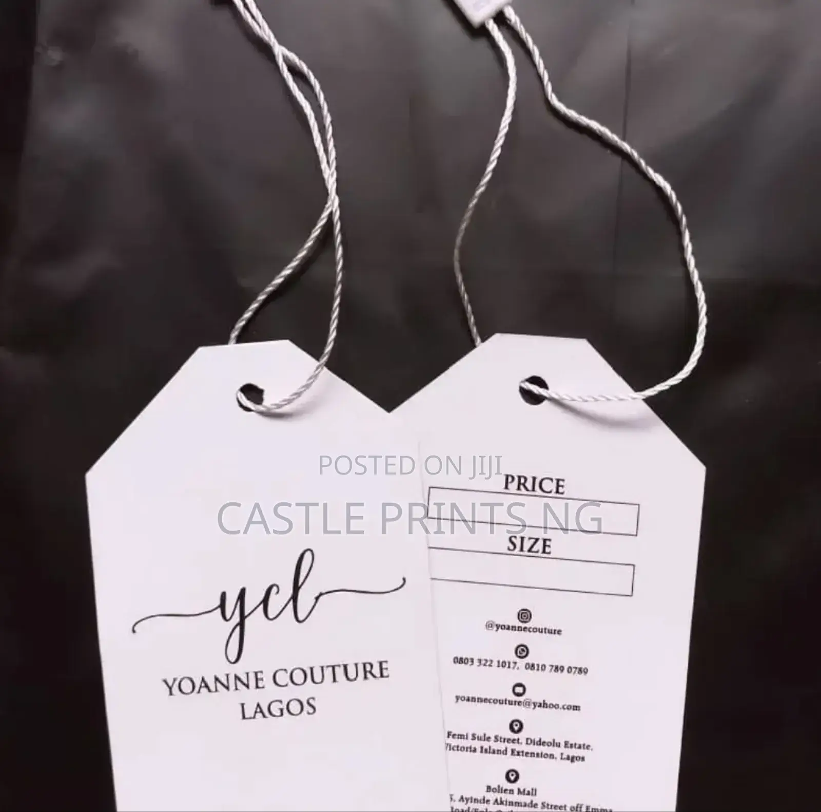 Clothing Tags