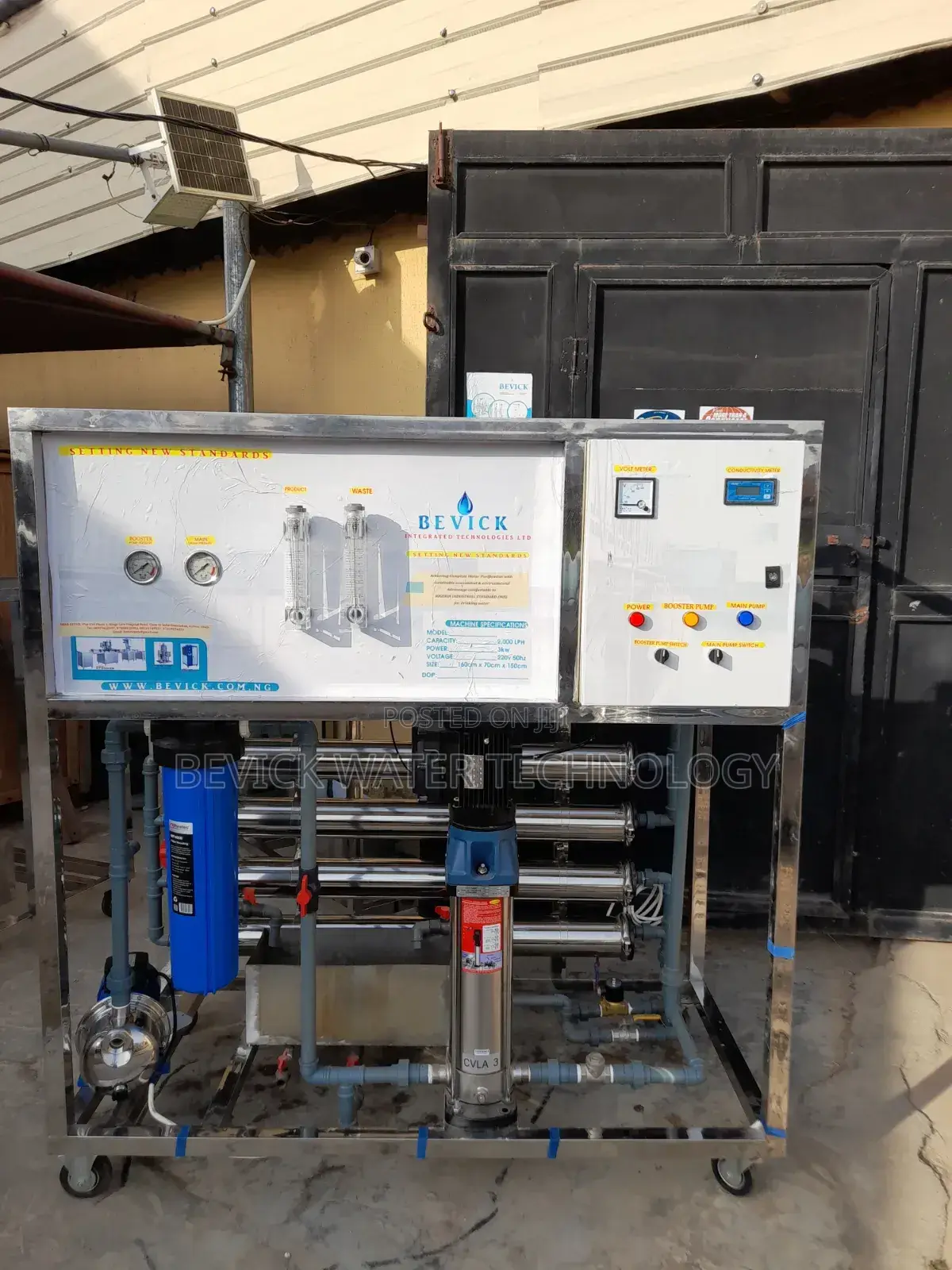 1-5 Ton Reverse Osmosis System