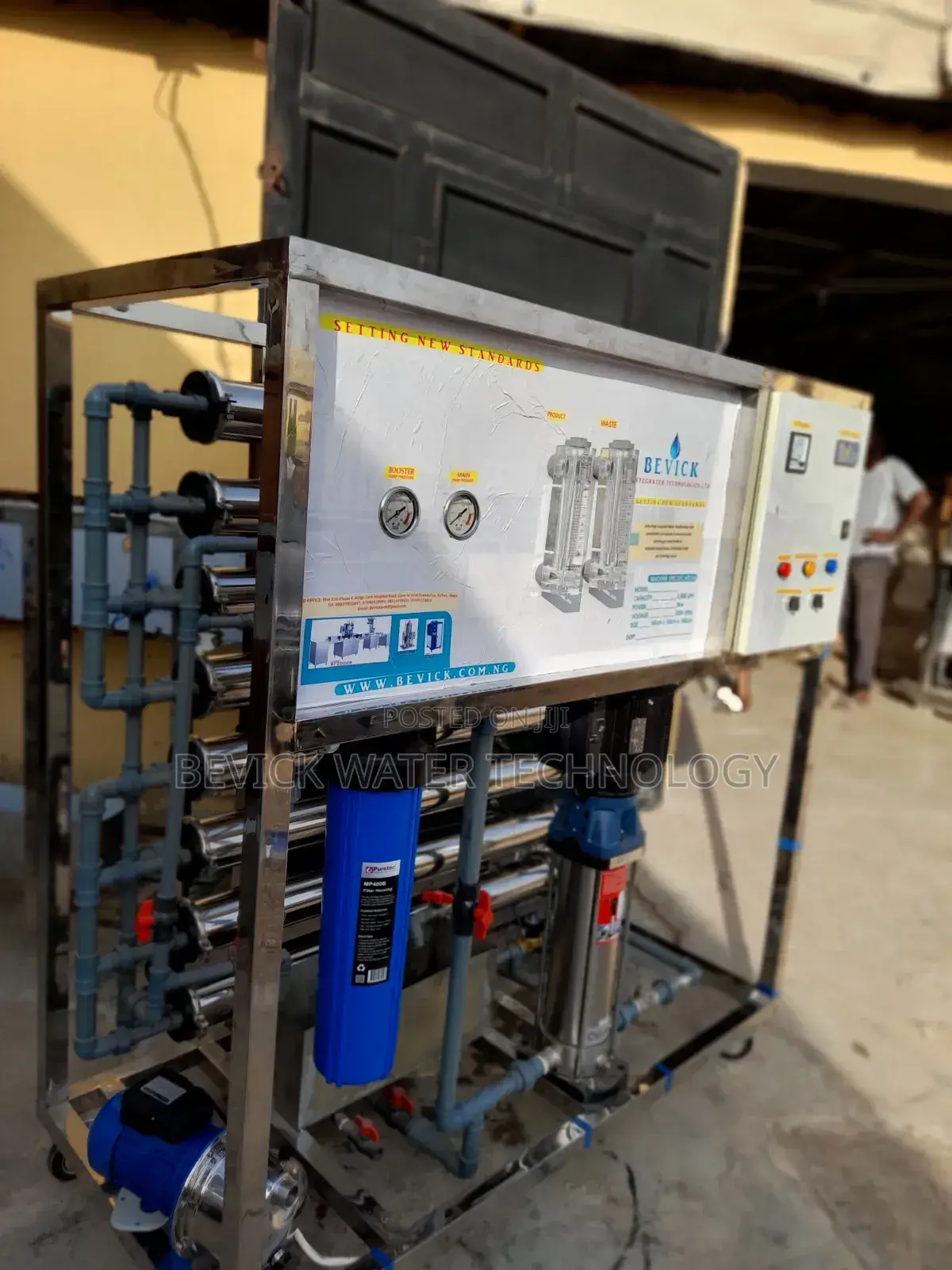 1-5 Ton Reverse Osmosis System