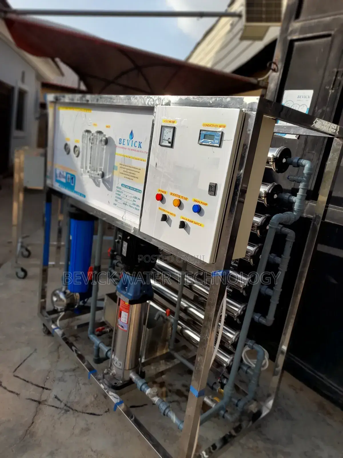 1-5 Ton Reverse Osmosis System