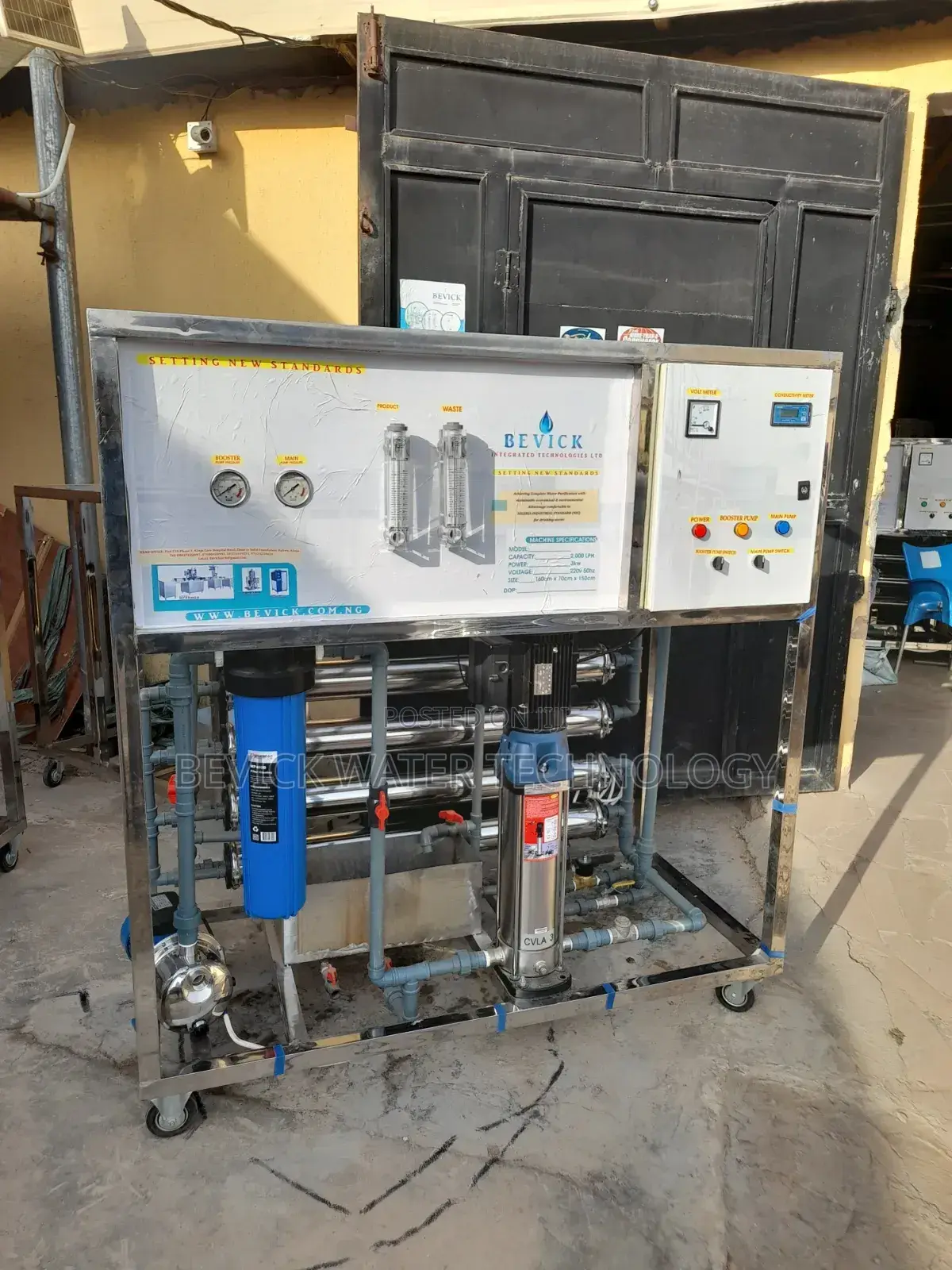 1-5 Ton Reverse Osmosis System