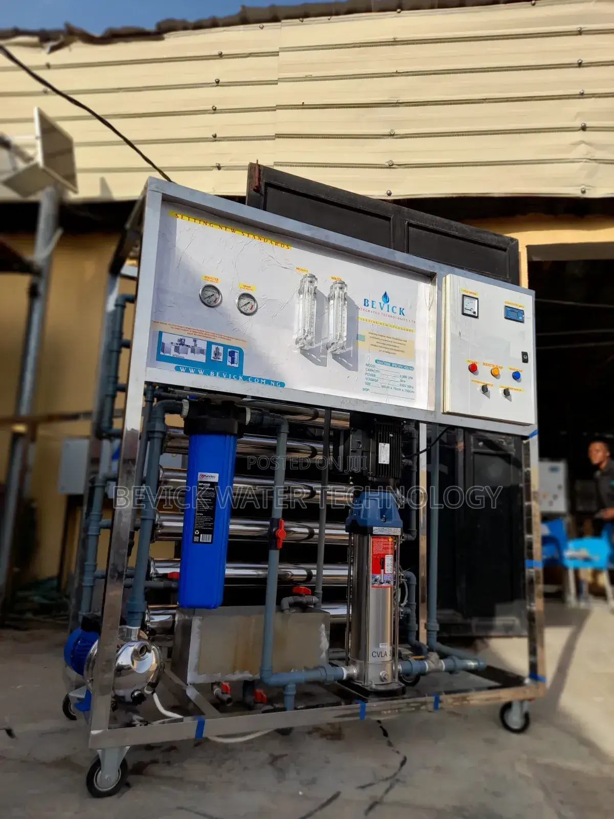 1-5 Ton Reverse Osmosis System