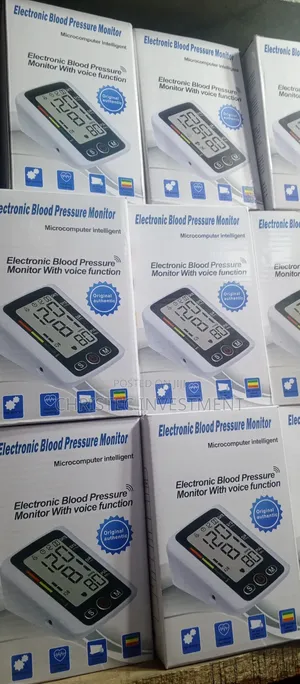Digital Blood Pressure Monitor Bp Machine Voice Function