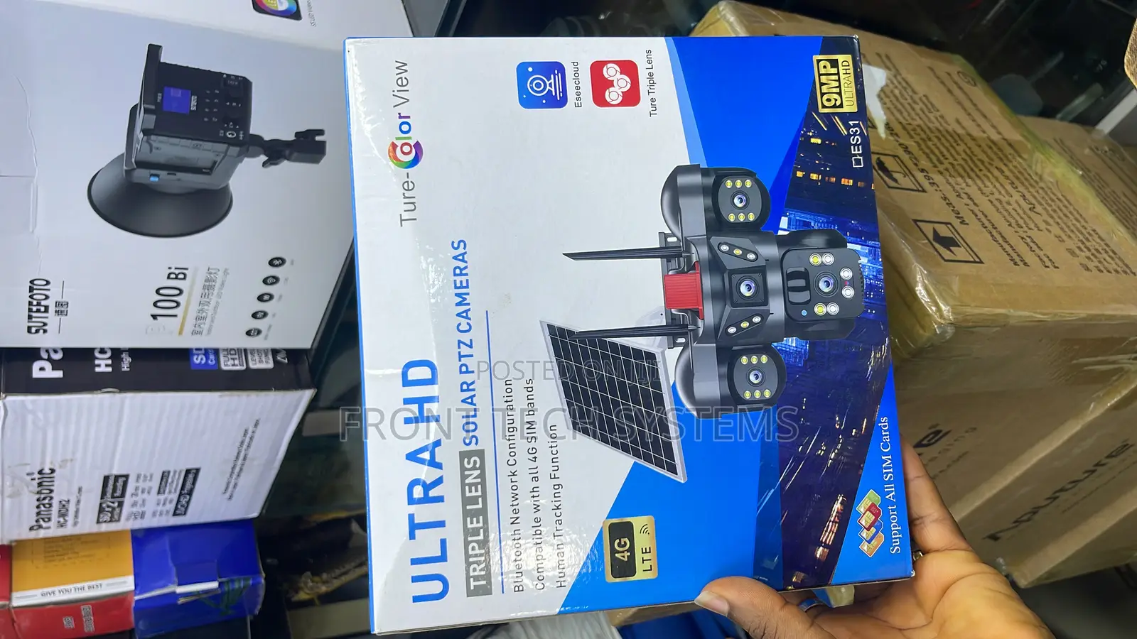 Intelligent Solar Camera Gz Sony