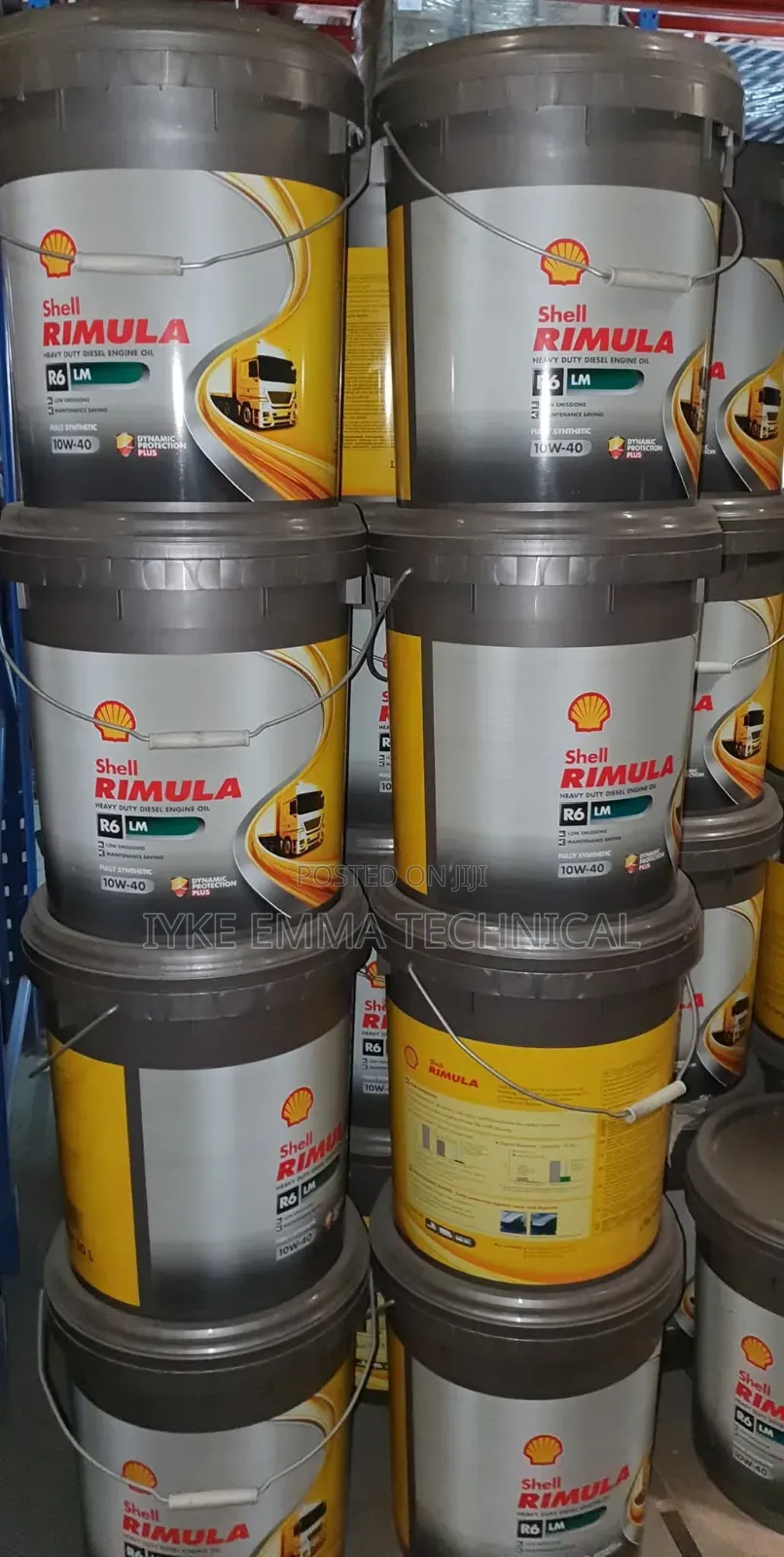 Shell Rimula R6 Ms 10w-40 (20l/Pail)
