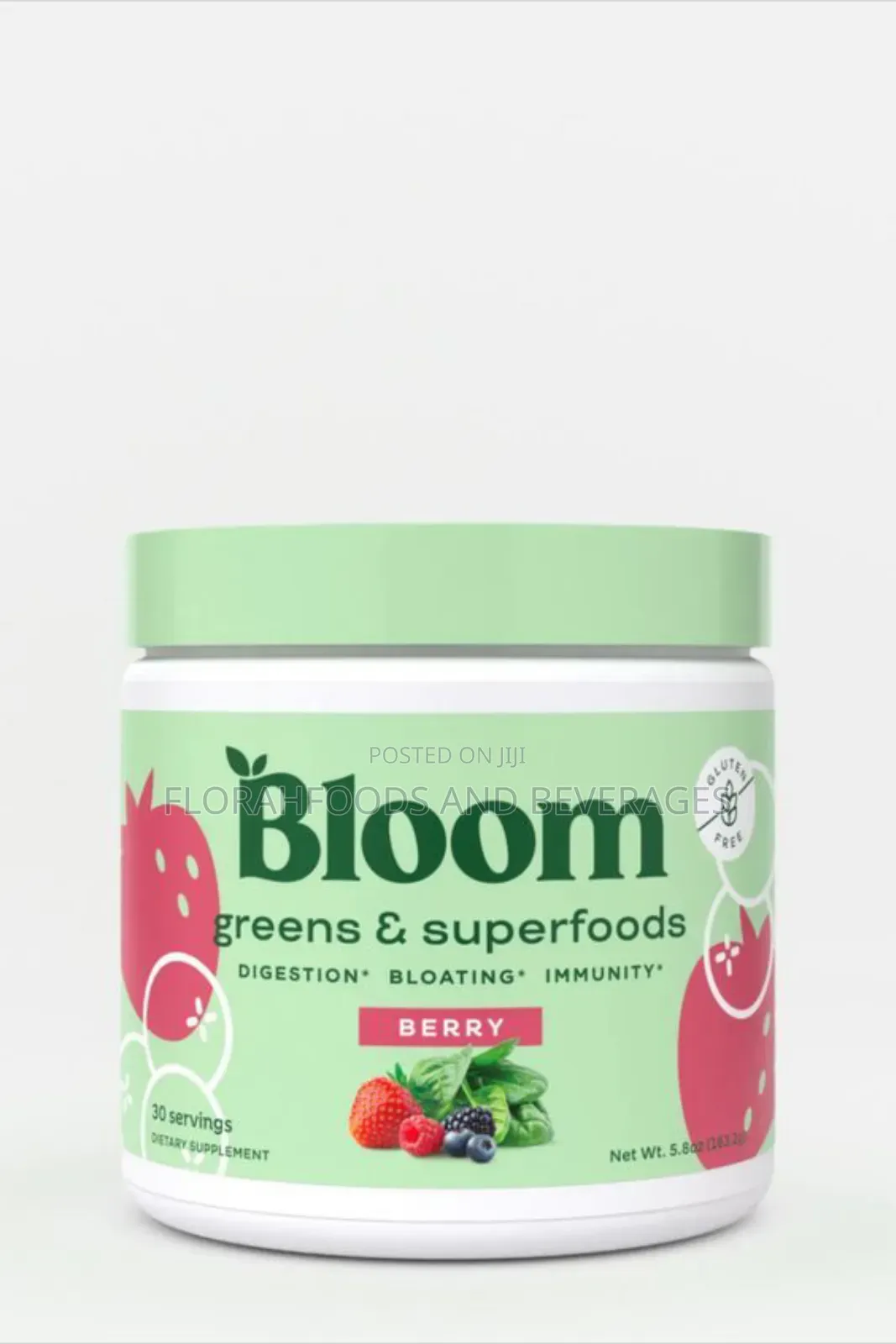 Bloom Nutrition Greens and Superfoods 261g - Florahfoods And beverages ...