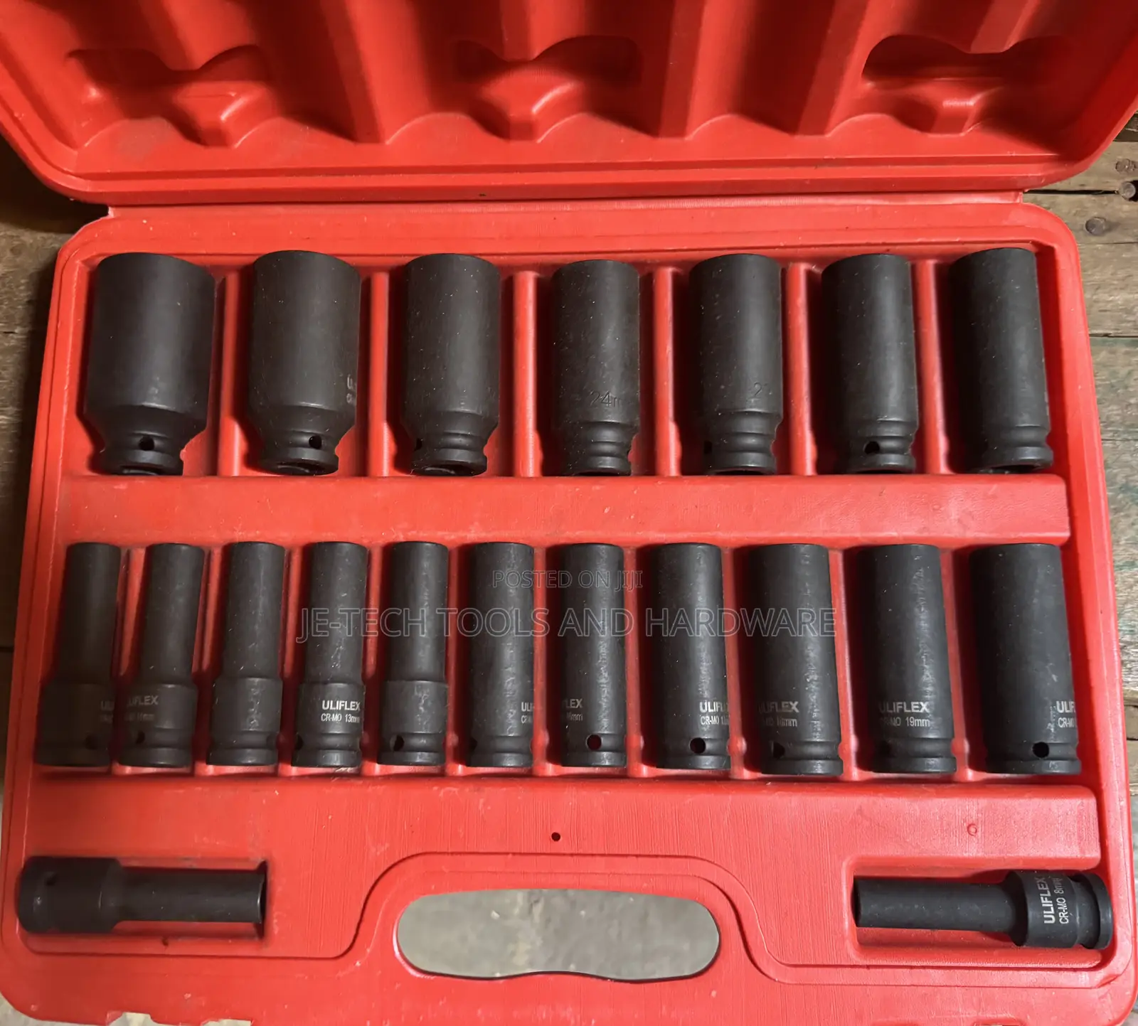 Impact Socket Set Uliflex 20-Piece Set