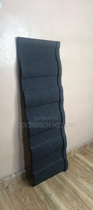 Black Roman Stone Coated Roofing